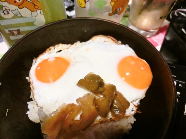 普通の朝食
