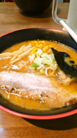 北海道の味噌ラーメン