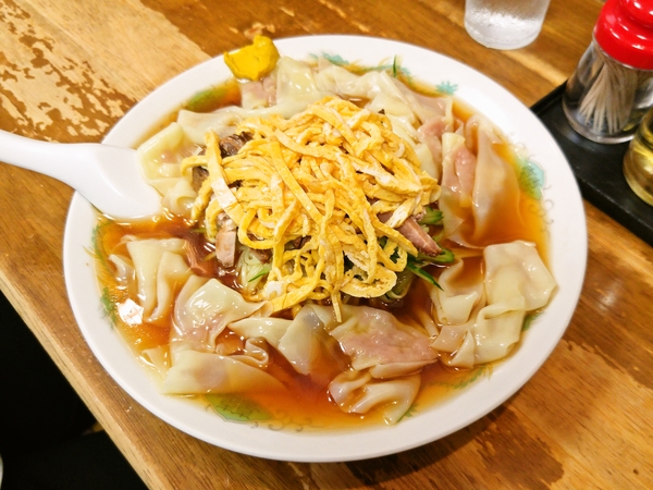 冷やし中華のワンタンメン☆