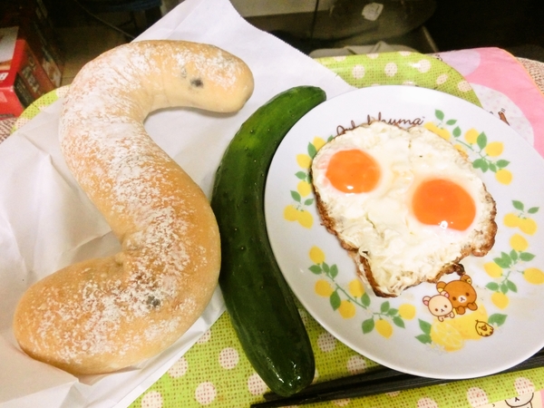 ごく普通の朝食