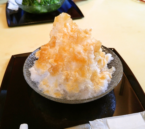 みたらしのかき氷☆