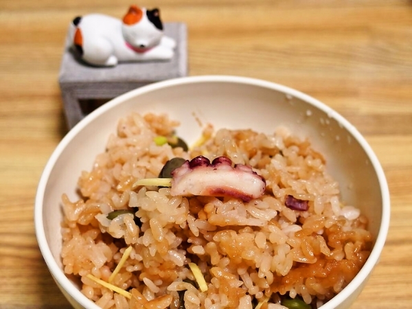 だし炊きタコ飯