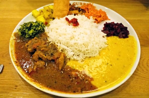 スリランカプレートカレー