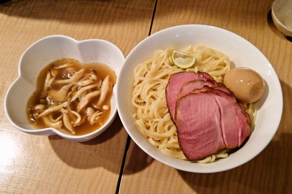 栗や秋刀魚節等のつけめん☆