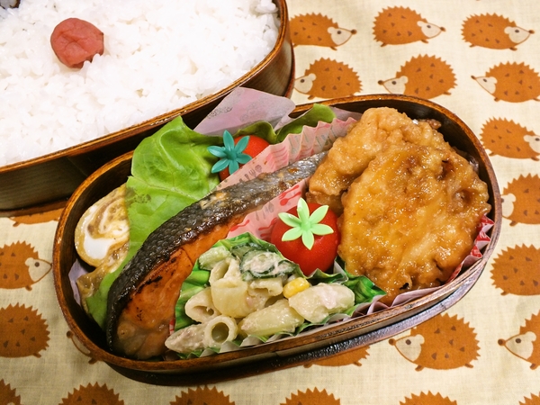 鮭の塩麹焼き弁当