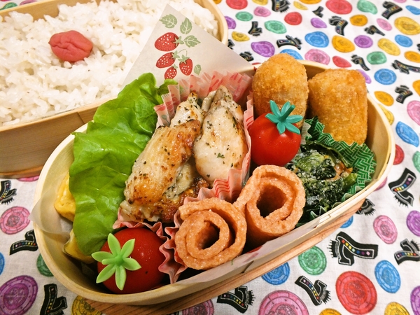 バジルチキンソテー弁当