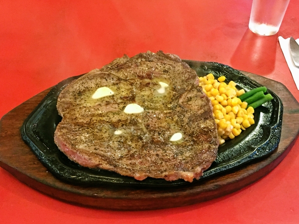 錦糸町ビリーザキッドのテキサスステーキ