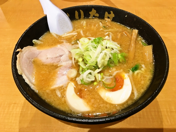 なりたけラーメン 武石店  味玉味噌ラーメン