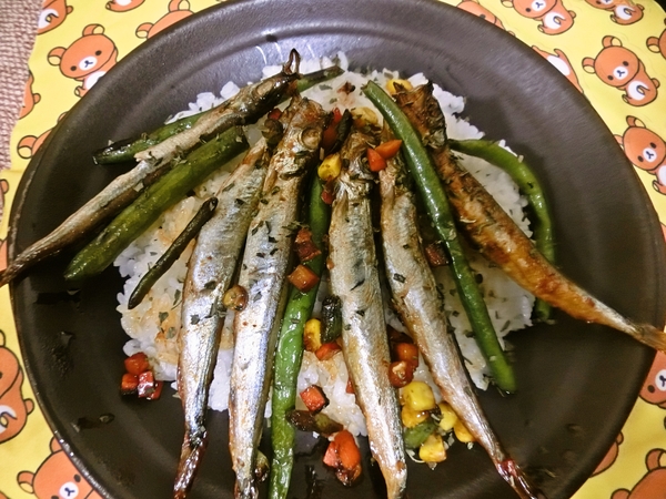 ししゃもライス