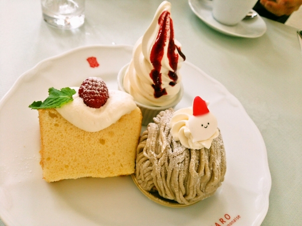 北菓楼のケーキセット♪