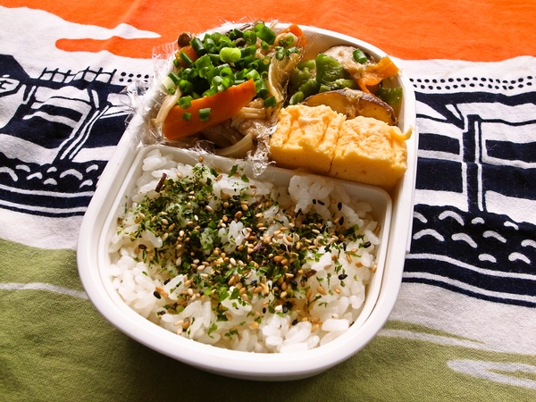 豚ときのこのゆずこしょう炒め弁当