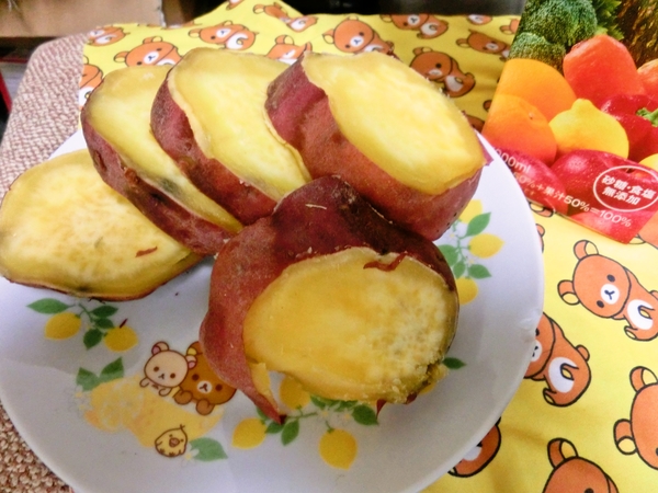 炊飯器でふかし芋