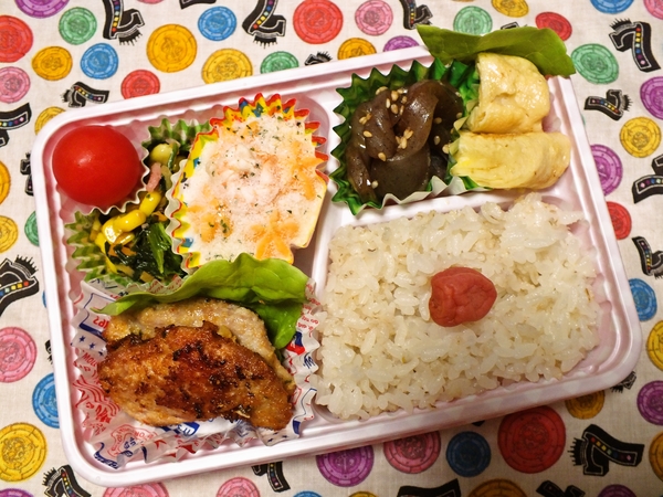 にんにく風味の豚ヒレカツ弁当2