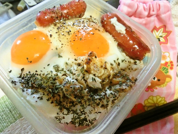 普通の昼食