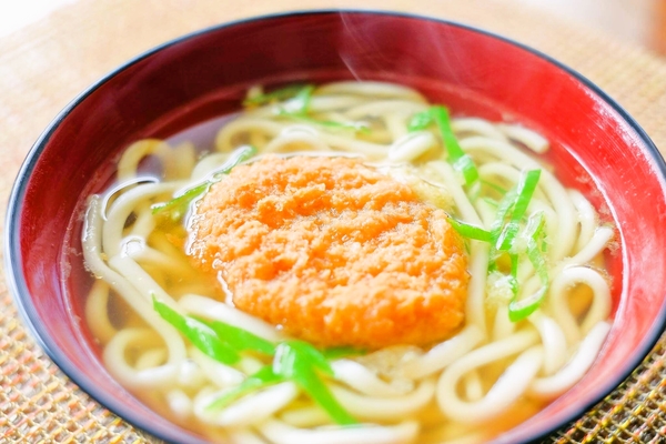 コロッケうどん