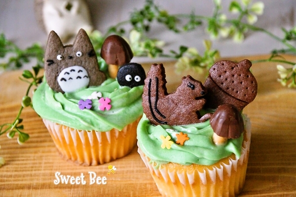 森のカップケーキ