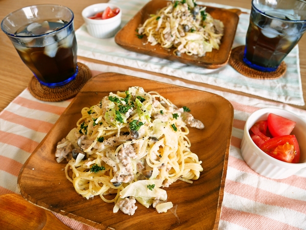 生クリーム不要 お家和風パスタ