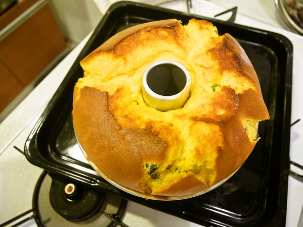 カボチャのシフォンケーキ