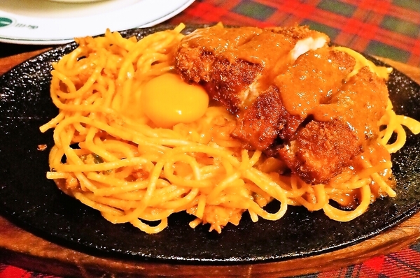 チキンカツスパ
