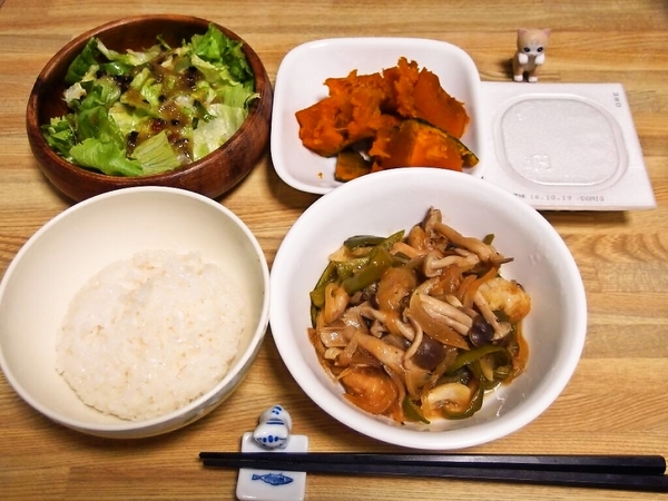 １０月１４日の夕食