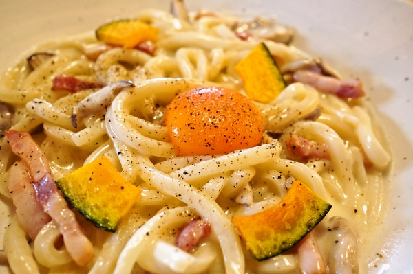 久兵衛屋カルボナーラうどん