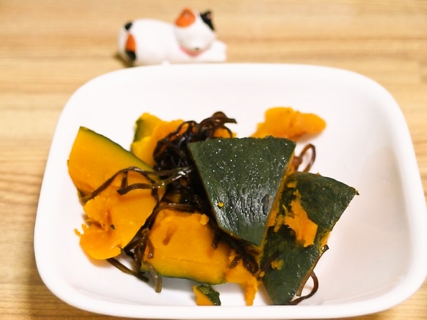 かぼちゃの塩昆布煮