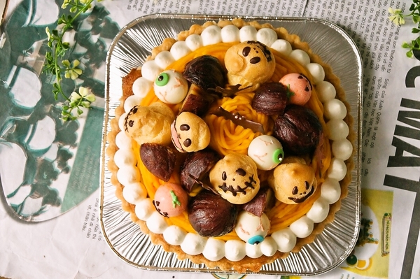 ハロウィン かぼちゃのモンブラン