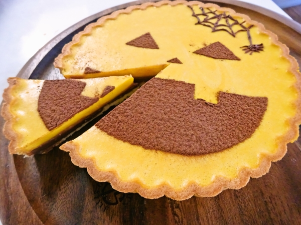 ショコラパンプキンプリンタルト☆