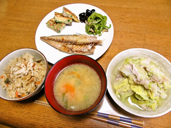 2016-10-29 夕食
