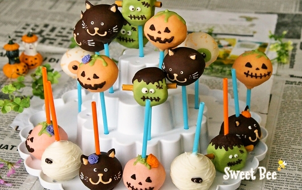 ハロウィン ケーキポップス