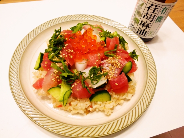 荏胡麻ちらし寿司