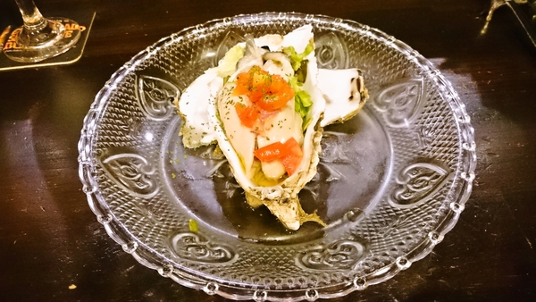昆布の森の生牡蠣@イルテンポベアート上板橋