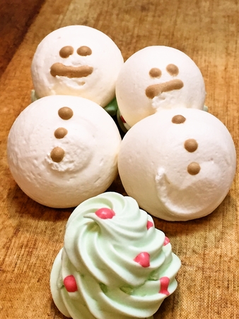 雪だるまとツリー‼️