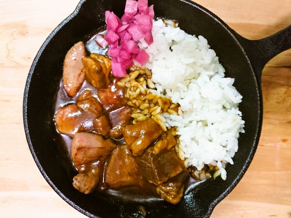 牛たんカレー♪