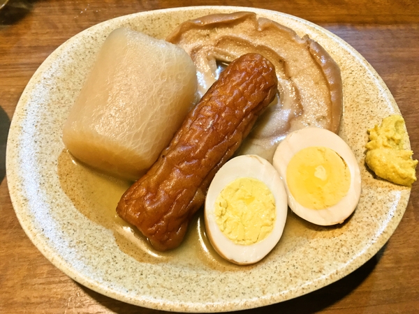 釧路愛国ジャマイカ屋台村ほっこりのおでん