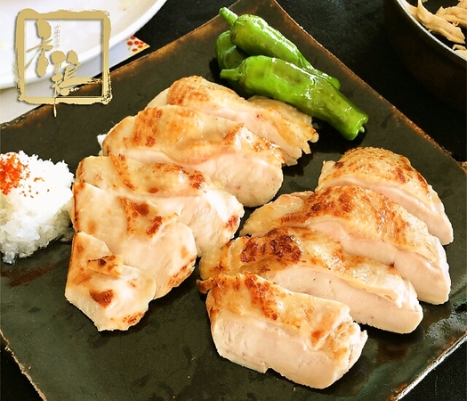 香鶏むね塩麴焼き