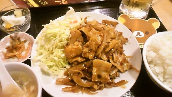 しょうが焼き定食