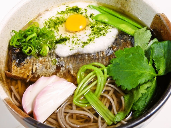 にしんとろろ蕎麦