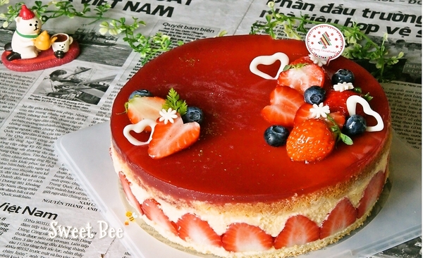 フレジエのクリスマスケーキ