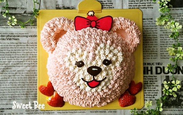 サンタなシェリーメイのクリスマスケーキ