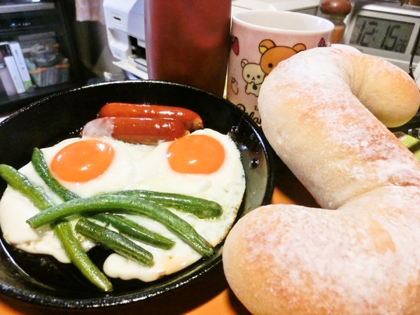 普通の昼食