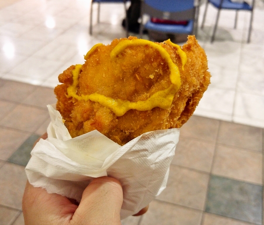 揚げたてのフライドチキン☆
