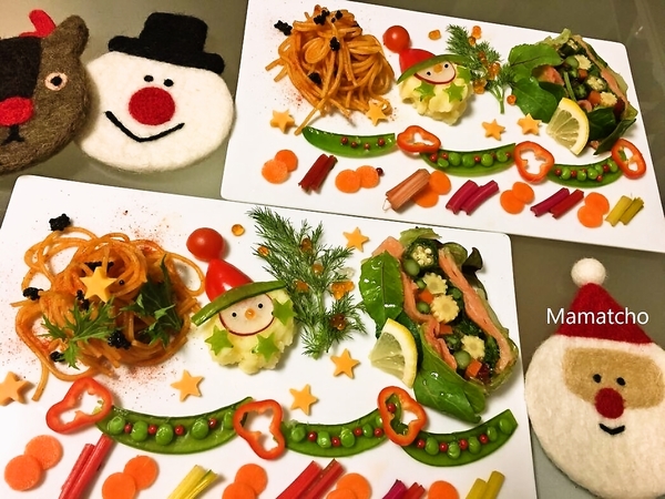クリスマスプレート