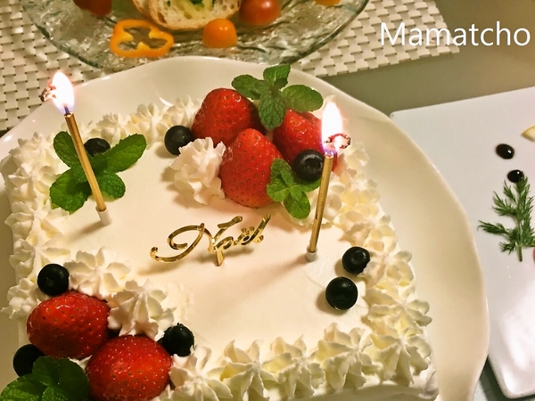 手作りケーキ　クリスマス