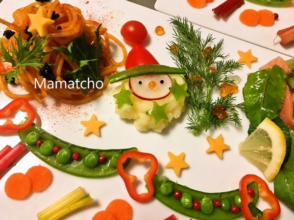 クリスマスプレート