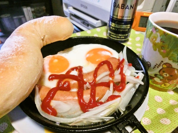 普通の昼食