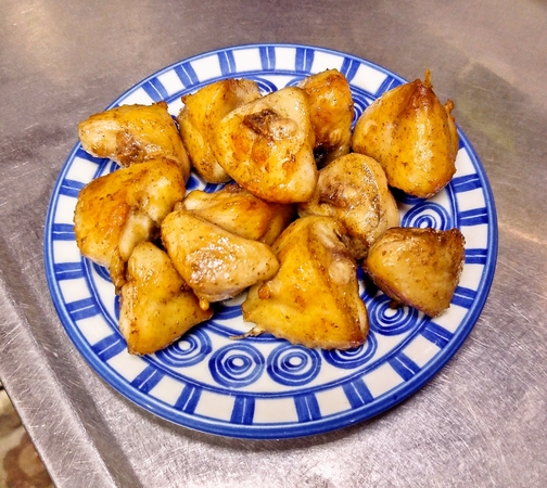 ぼんじり焼けました☆