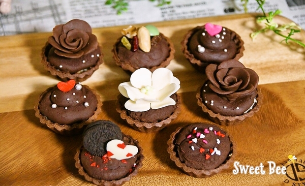 生チョコのプチタルト