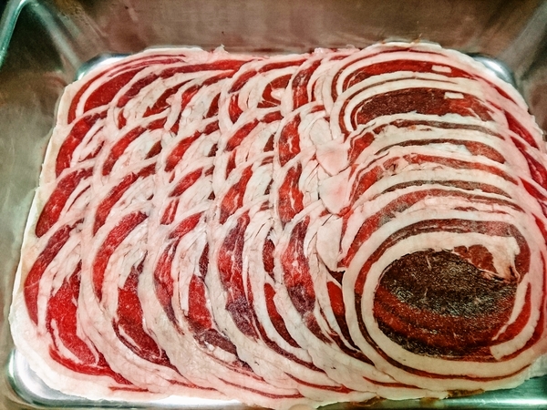 エゾシカのすき焼き