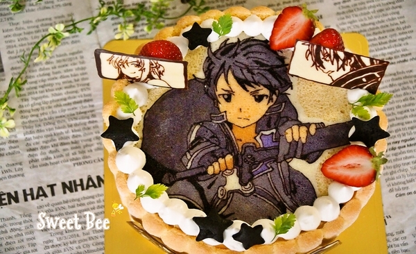 ソードオンラインのキリト　ケーキ